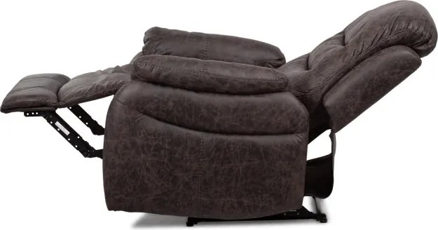 Polohovacie kreslo hnedé TV-4086 BR