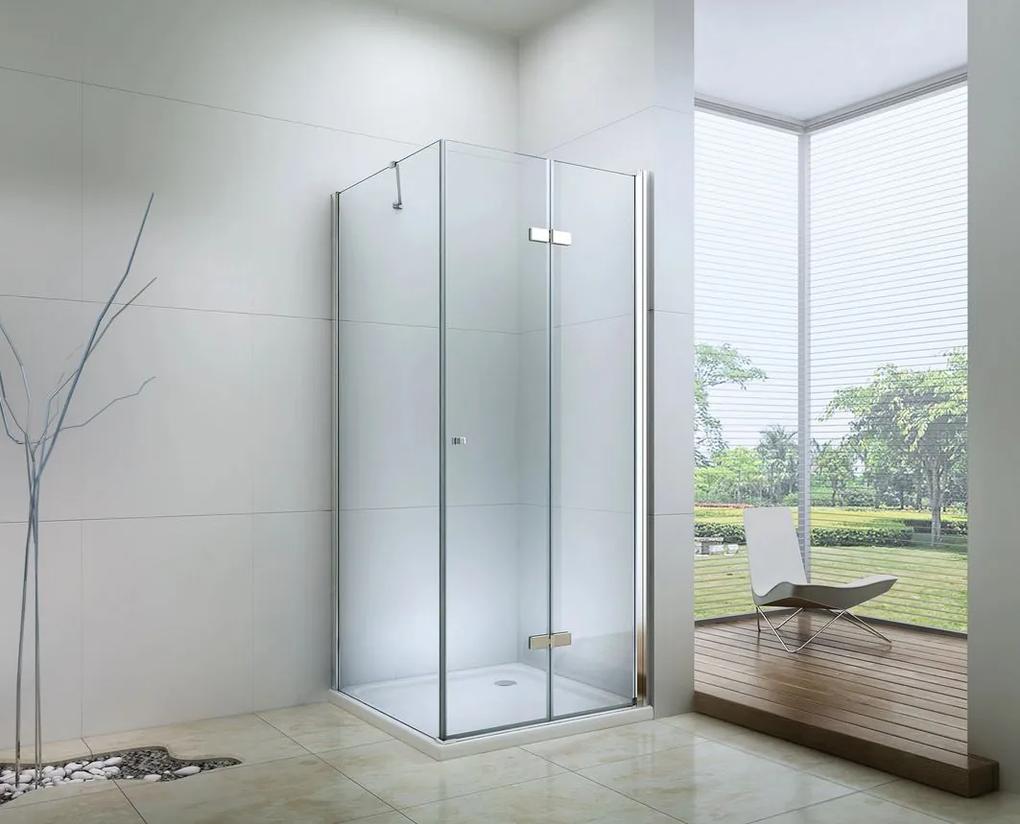 Mexen Lima sprchovací kút 70x60cm, 6mm sklo, chrómový profil-číre sklo, 856-070-060-01-00