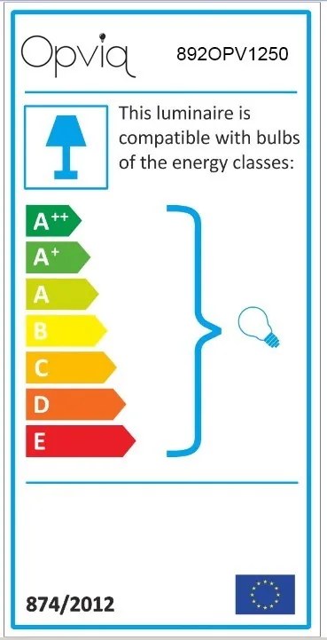 Nástenná lampa Profil II krémová