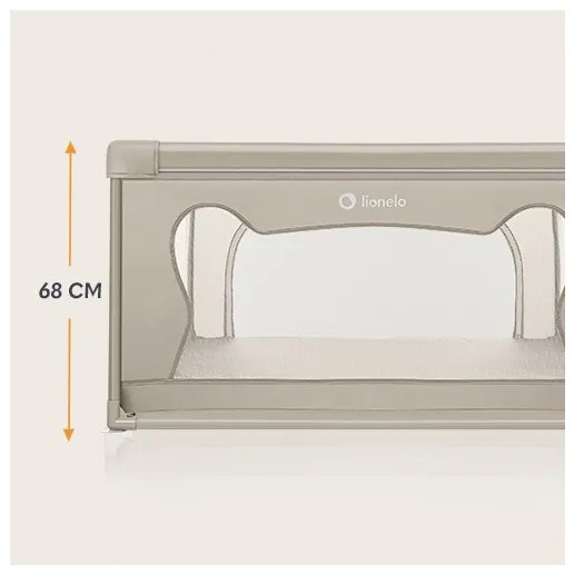 Lionelo - Hracia ohrádka WILLOW béžová