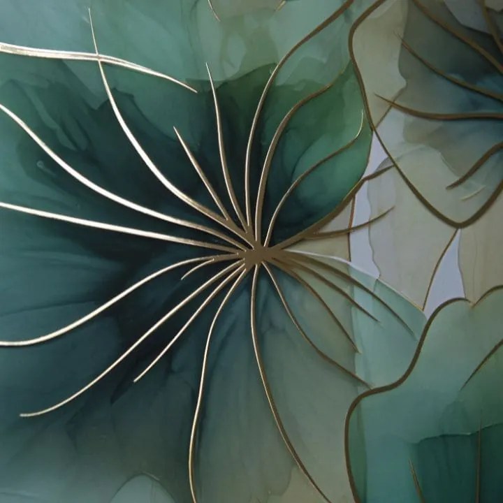 Plagát na stenu s EXTRA efektom - Floral Symphony