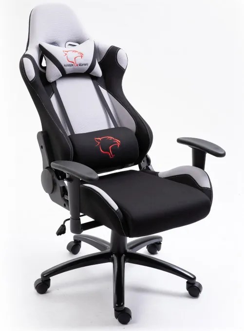 Herná stolička F4G FG38 sivá