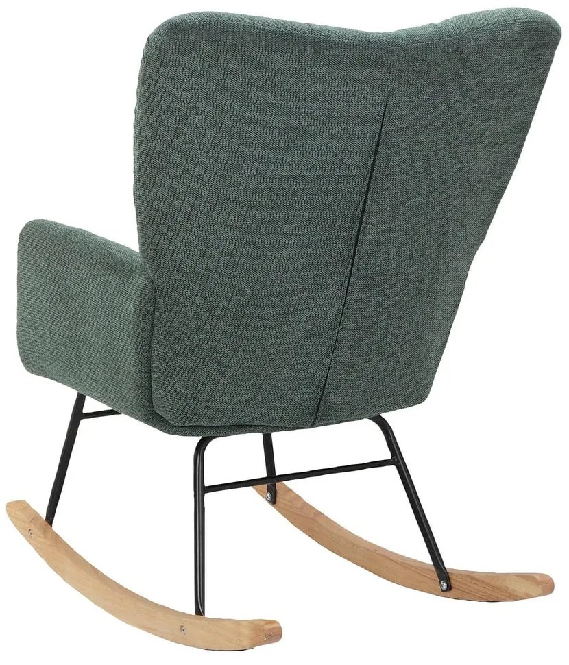 Zelené hojdacie kreslo Elza – Støraa