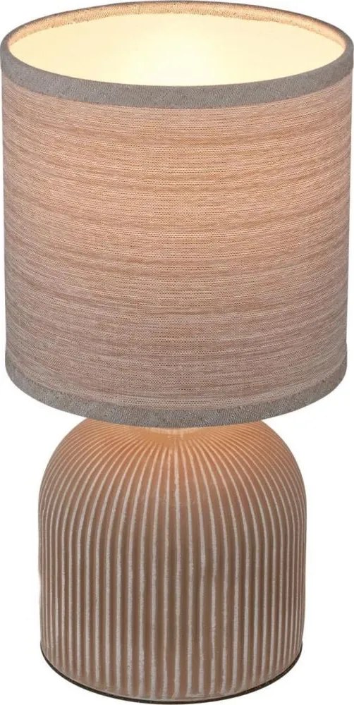 Brilo - Stolná lampa INO 1xE14/10W/230V hnedá