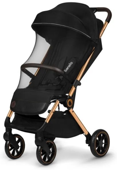 Lionelo - Športový kočík CLOE čierna/zlatá