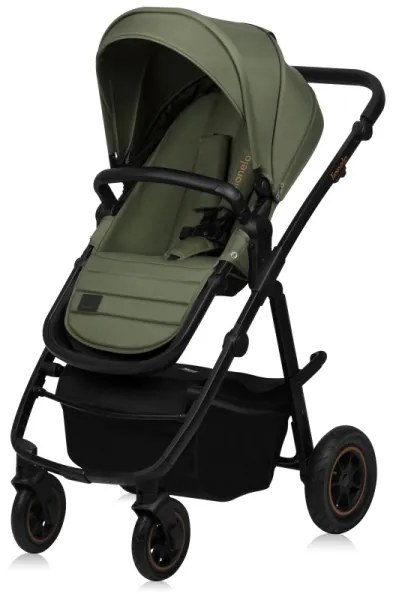 Lionelo - Kombinovaný kočík 2v1 AMBER PLUS Zelený les