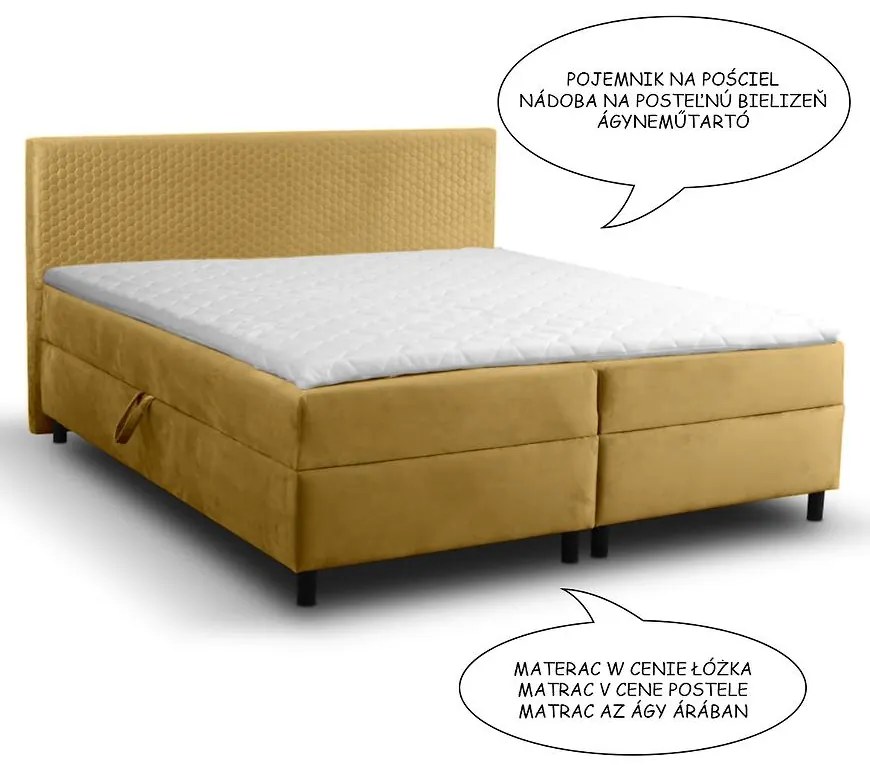 Posteľ Lisa 160x200 Monolith 48