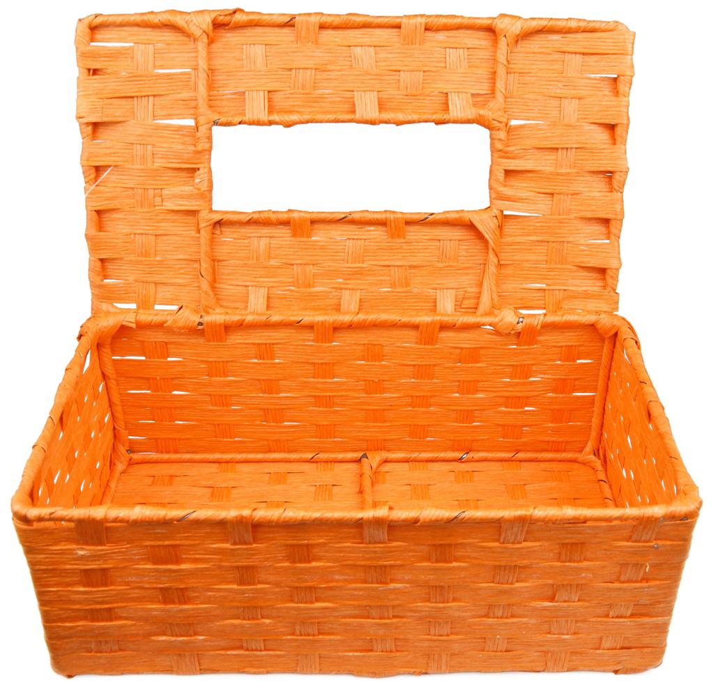 Box na vreckovky oranžový