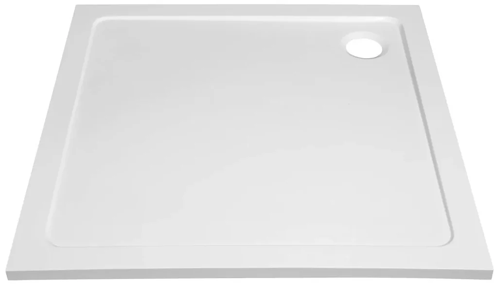 Aqualine Aqualine, TECMI vanička z liateho mramoru, štvorec 80x80x3 cm, PQ008