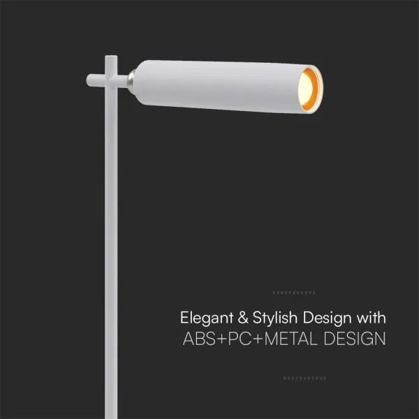 LED Stmievateľná magnetická stolná lampa LED/3W/5V 4000K 1500 mAh biela