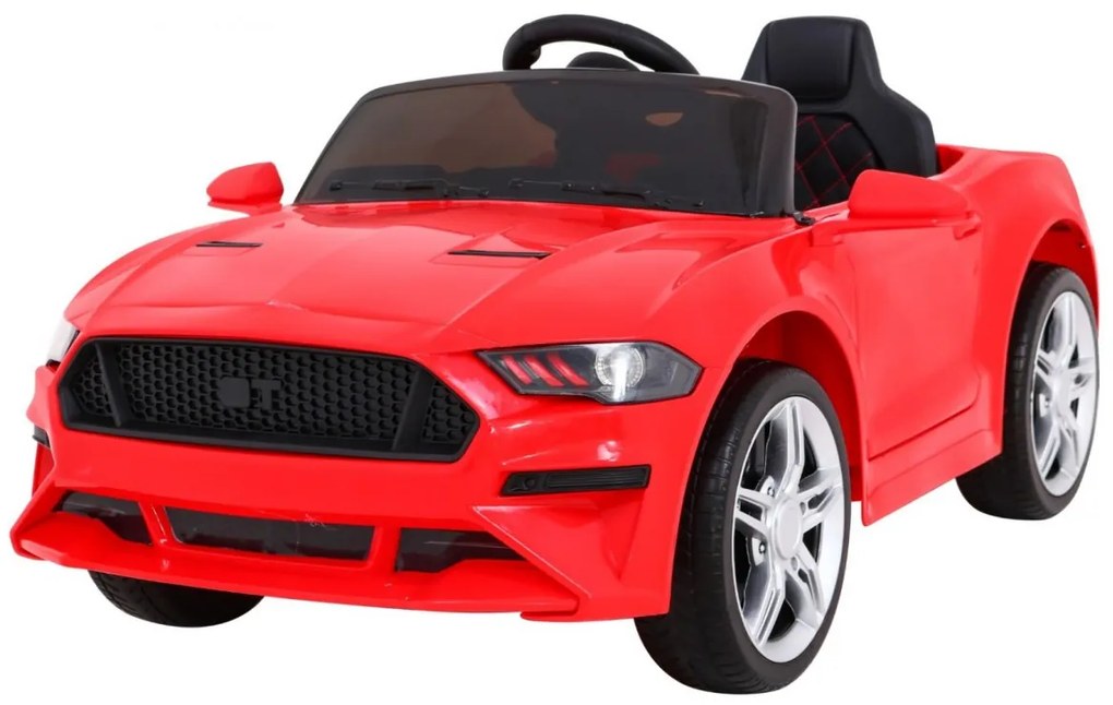 RAMIZ ELEKTRICKÉ AUTÍČKO MUSTANG GT - ČERVENÉ - 2x30W - 2x6V/4,5Ah - 2023