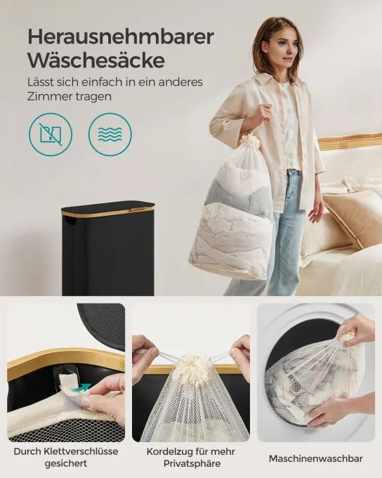 Kôš na bielizeň 65L LCB506B01