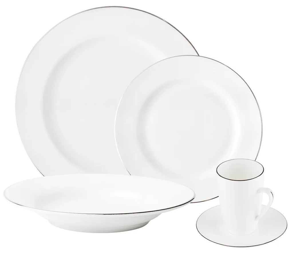 Porcelánový set 20ks - Premium Platinum Line - 490165