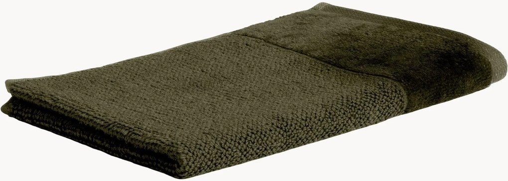 Uteráky pre hostí so zamatovým lemom Bamboo Luxe, 2 ks