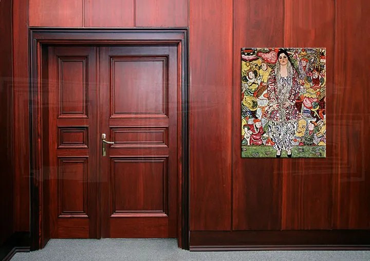 Obraz na plátne PORTRÉT FRIEDERIKE MARIA BEER – Gustav Klimt | rôzne rozmery