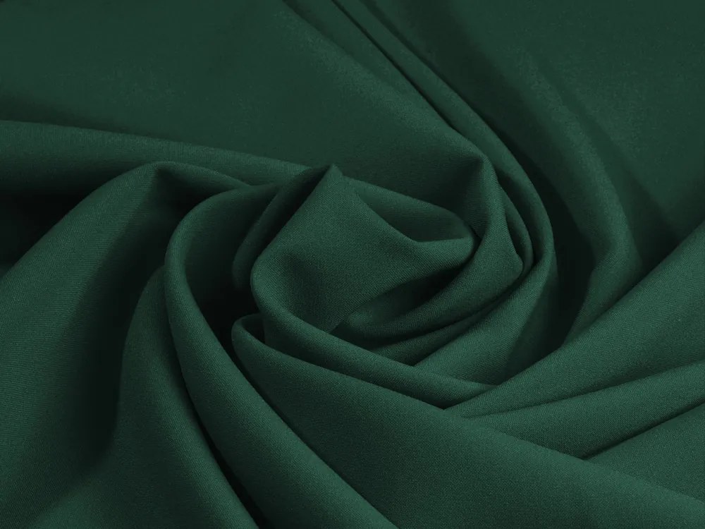 Biante Dekoračný záves Rongo RG-086 Fľaškovo zelený 140x200 cm