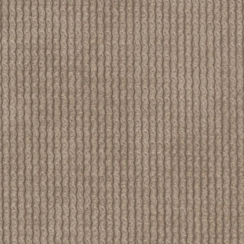 Svetlohnedá čalúnená jednolôžková posteľ s roštom 90x200 cm Barker – Ropez