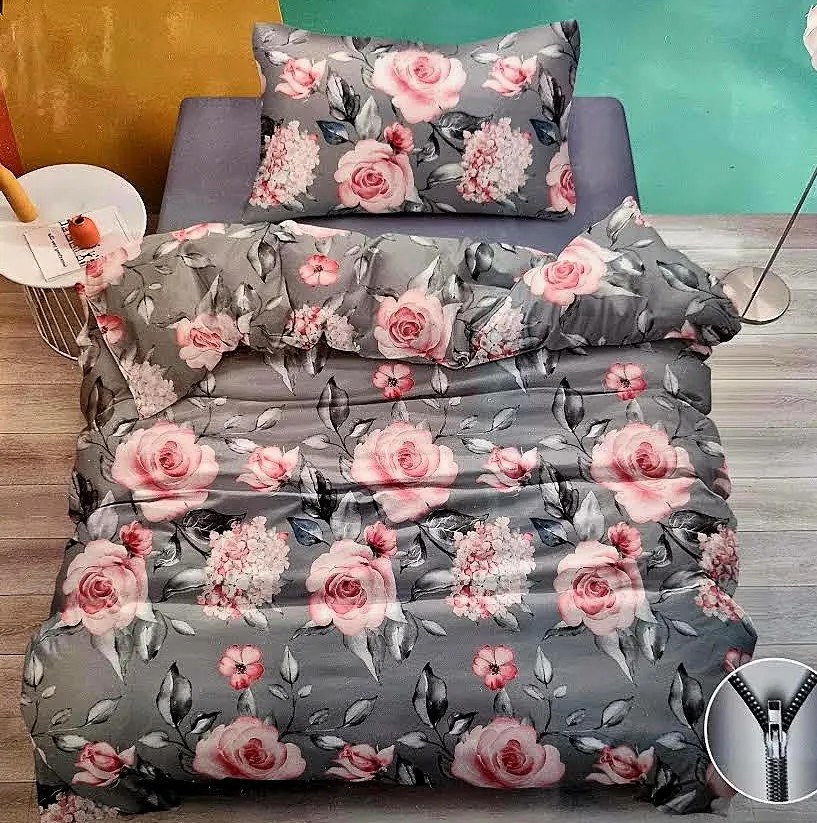 Obliečky Ružičky Bavlna 70x90 140x200 cm