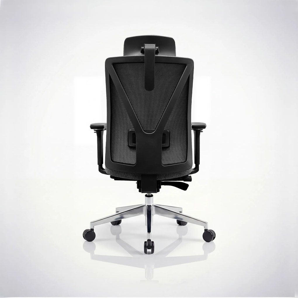 Ergonomická kancelárska stolička tmavosivá VECTOR