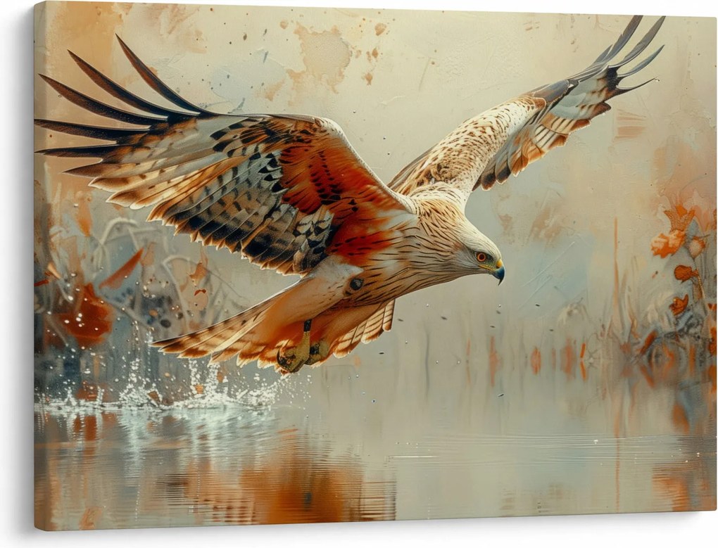 Obraz - Dravý vták (70x50 cm)
