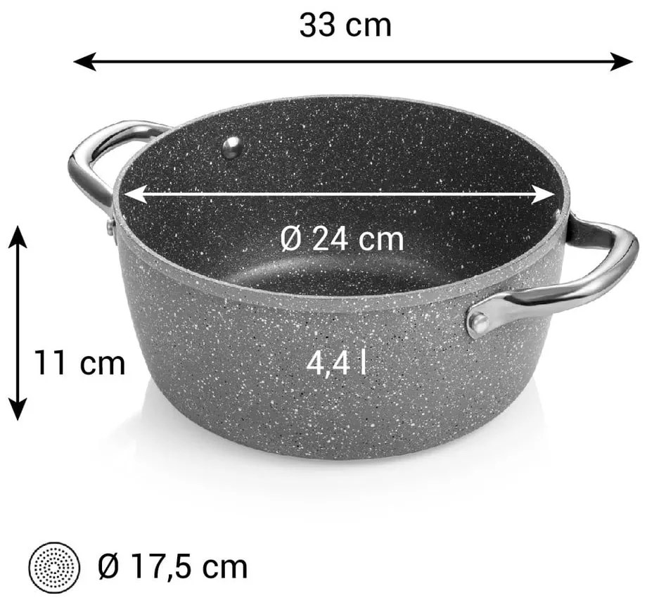 Hliníkový hrniec na indukciu 4,4 l i-Premium – Tescoma