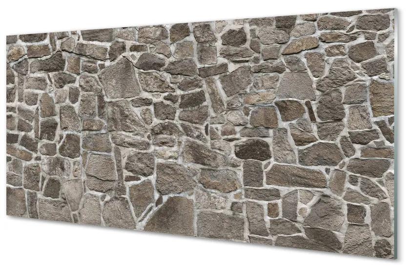 Obraz plexi Kamenného muriva tehla 125x50 cm