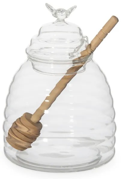 Nádoba MELLA na med s naberačkou ALL 984352