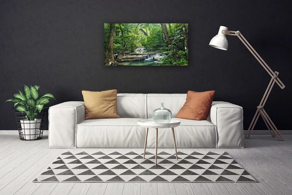 Obraz Canvas Lesné les príroda 125x50 cm