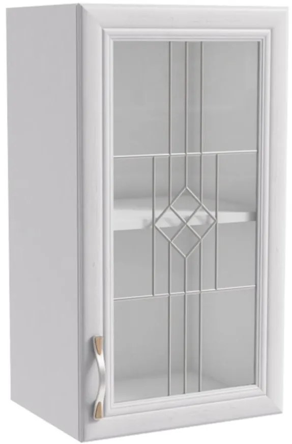 Skrinka do kuchyne Sycylia G40s P biela/dub lancelot