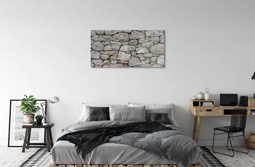Obraz na skle Kamenná múr wall 120x60 cm
