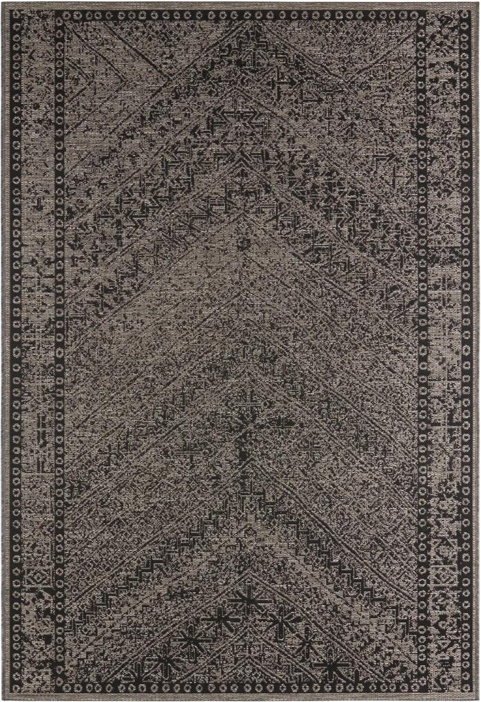 Bougari - Hanse Home koberce Kusový koberec Jaffa 104052 Taupe/Brown//Black - 70x140 cm