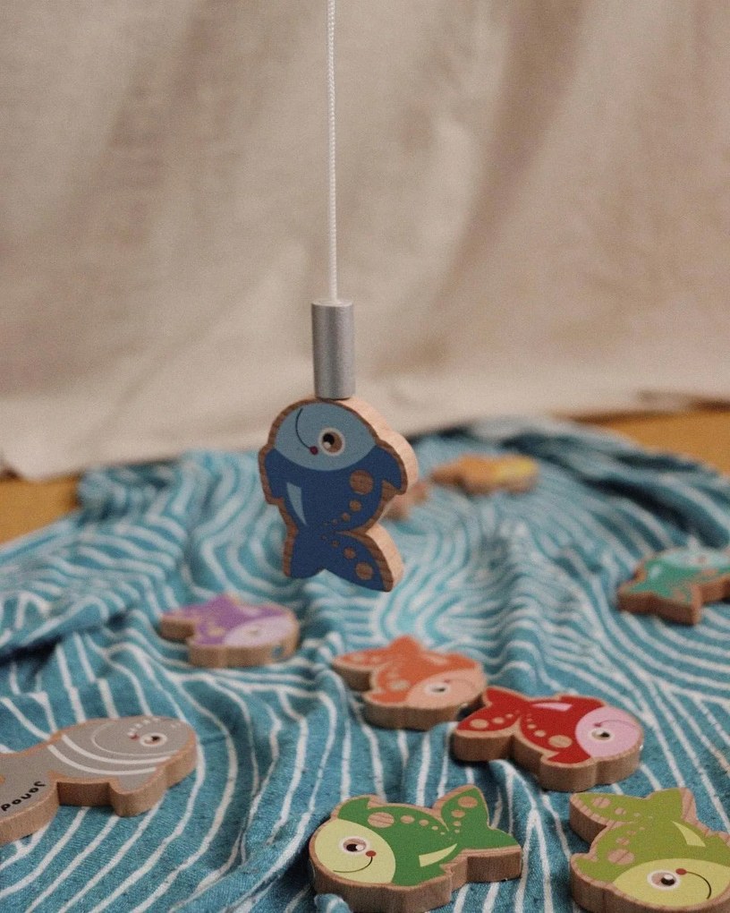 Magnetická hra - poďme na ryby