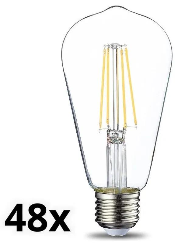 Výrobce po 1 ks SADA 48x LED Žiarovka VINTAGE E27/4,3W/230V 2700K P5406