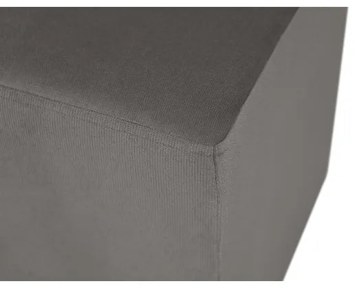 Taburet SIX 40x40 cm sivý