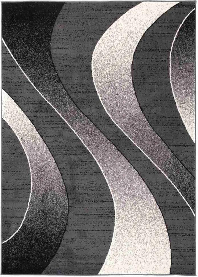 Kusový koberec PP Mel šedý 2, Velikosti 80x150cm