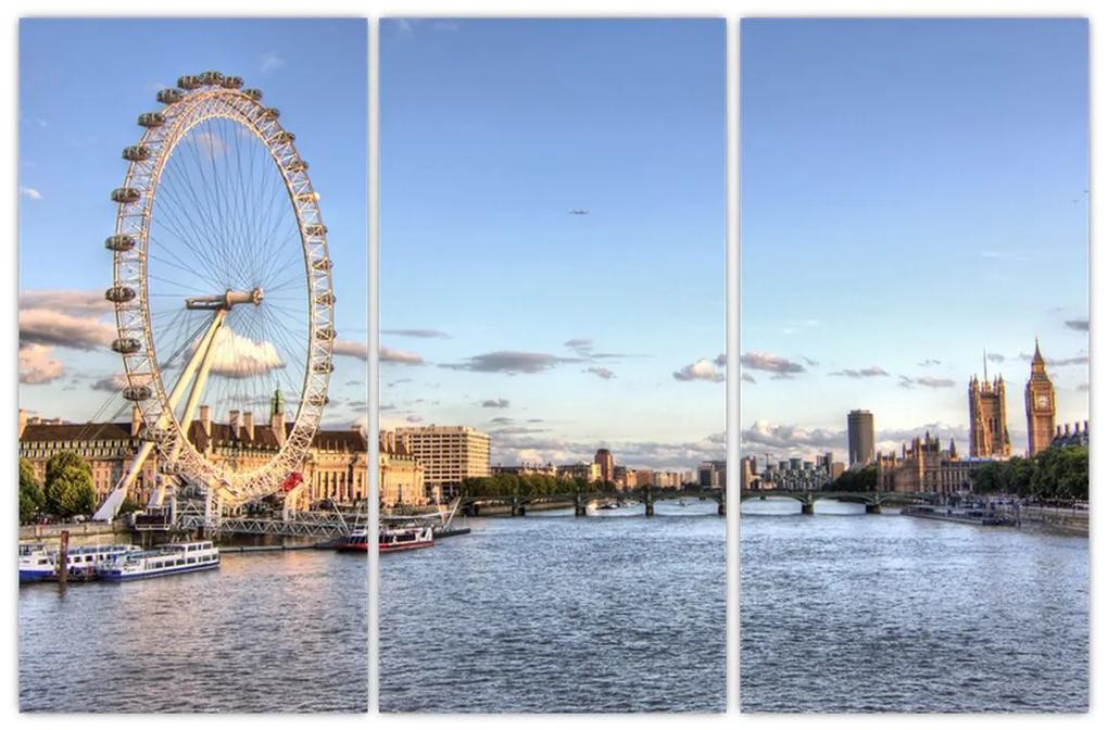 Londýnske oko (London eye) - obraz do bytu