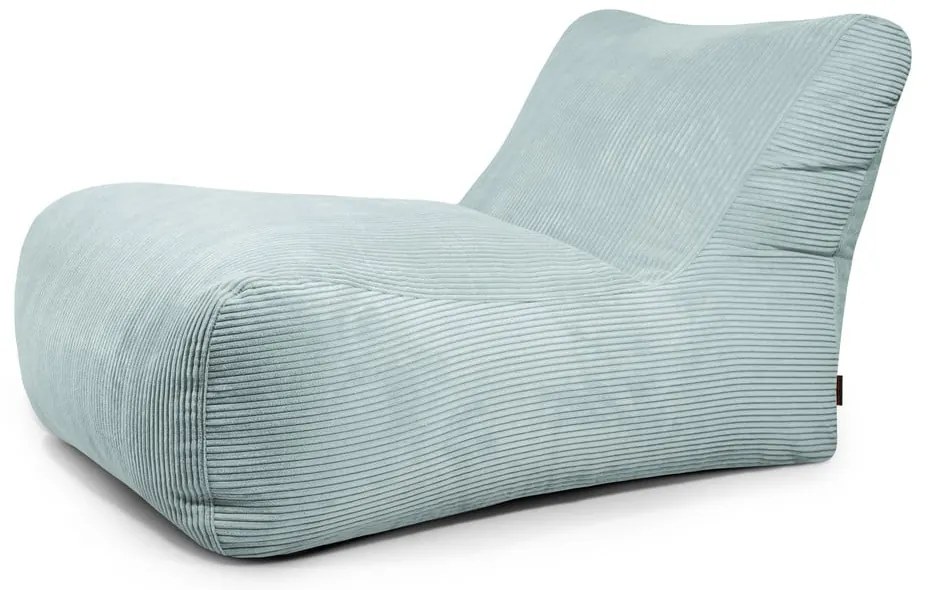 Menčestrový sedací vak v mentolovej farbe Lounge 100 – SLOWDOWN
