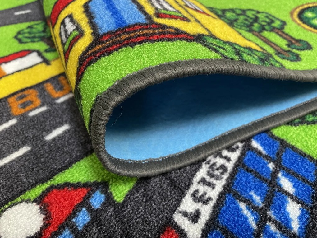 Kusový koberec City life, 80x120, viacfarebná, detská izba, Vopi