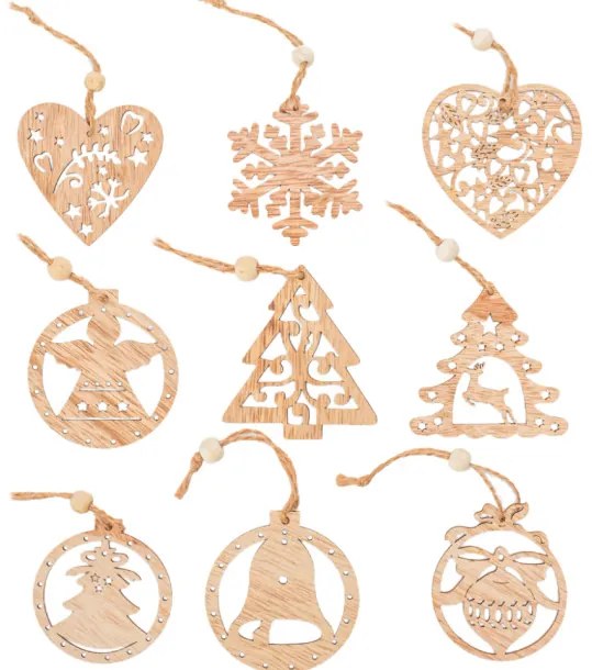 Závesné Vianočné dekorácie 300881 (9ks)