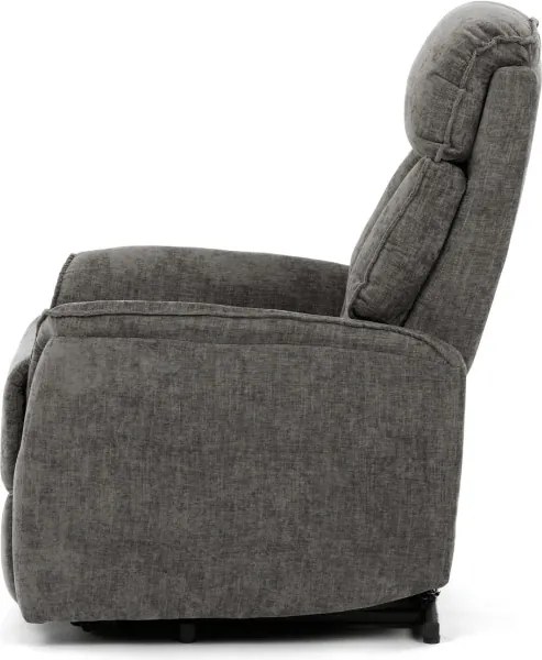 Polohovacie kreslo sivé, elektrické TV-H9727 GREY2