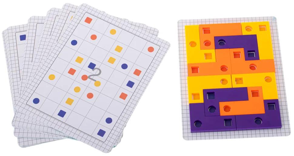IKO Logická hra Tetris + karty