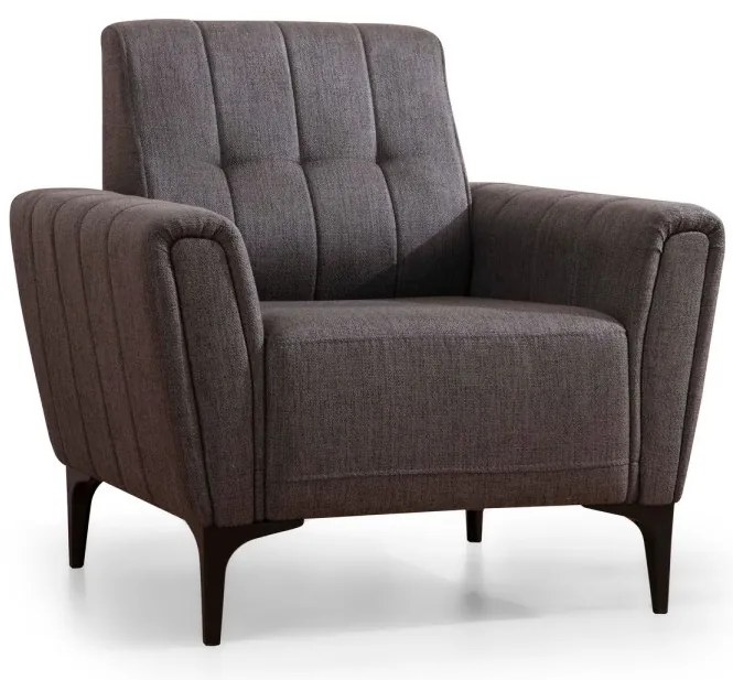 Křeslo Hamlet tmavě šedé