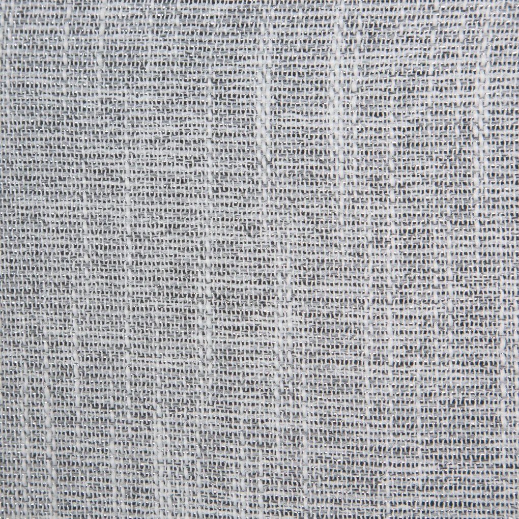 ZÁVES NA KRÚŽKOCH AGNES 140X250 CM STRIEBORNÁ