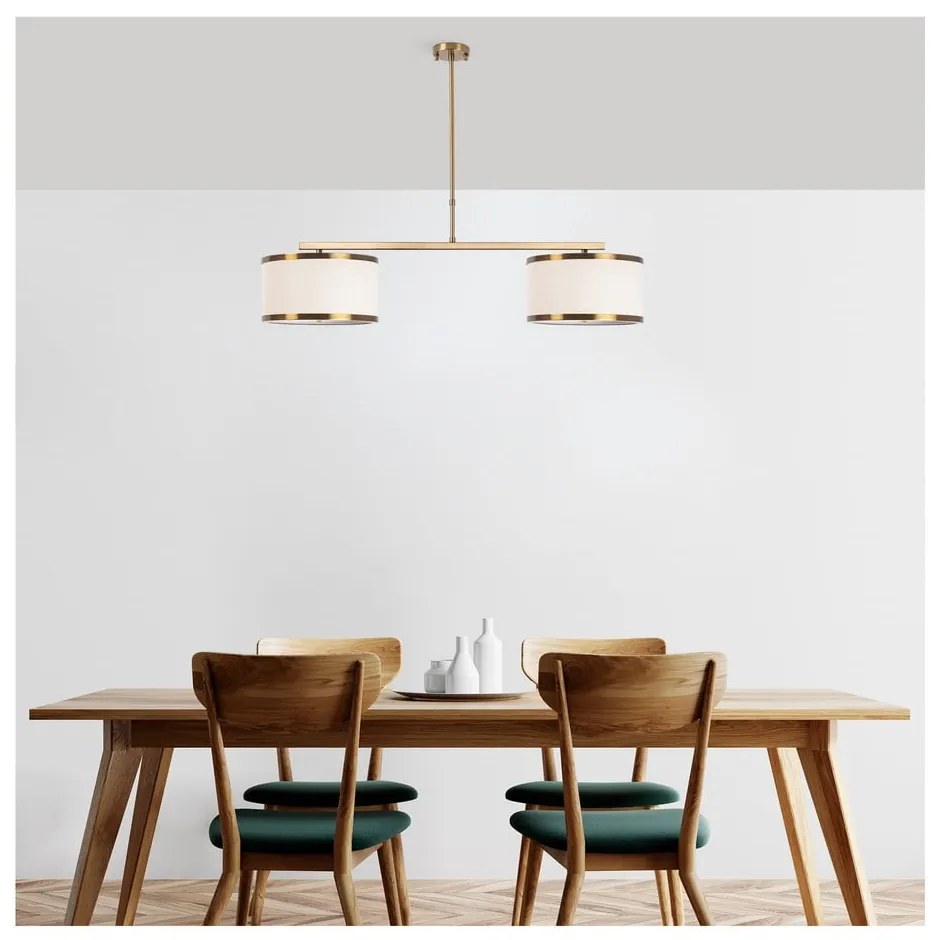 Závesné svietidlo v zlatej farbe Way – Opviq lights