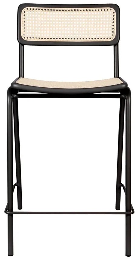 Čierne/v prírodnej farbe barové stoličky v súprave 2 ks 93,5 cm Jort - Zuiver