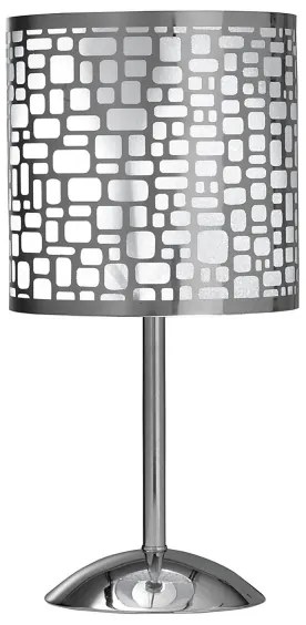 ONLI - Stolná lampa BRUCE 1xE27/15W/230V 40 cm matný chróm