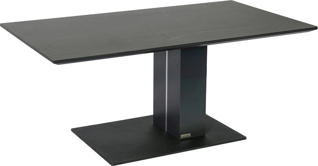 XXXLutz KONFERENČNÝ STOLÍK, antracitová, čierna, kov, keramika, kompozitné drevo, 110/59/47-66 cm Dieter Knoll - Stolíky do obývačky - 000069012901