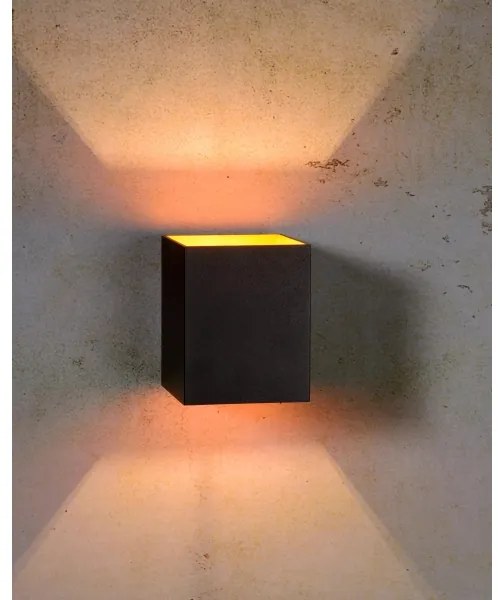 Lucide 23253/01/30 - Nástenné svietidlo XERA 1xG9/42W/230V čierna