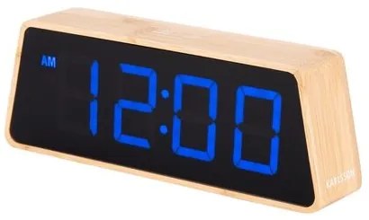 Karlsson 5931 dizajnový LED budík/hodiny 19 cm