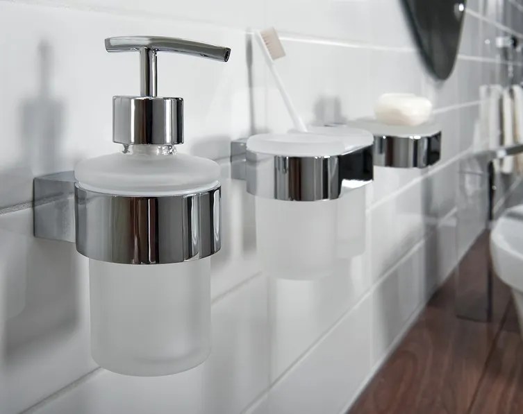 Erga Futura, 2-radový vešiak na uteráky 610 mm, chrómová, ERG-02994